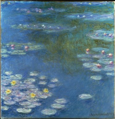 Waterlelies door Claude Monet